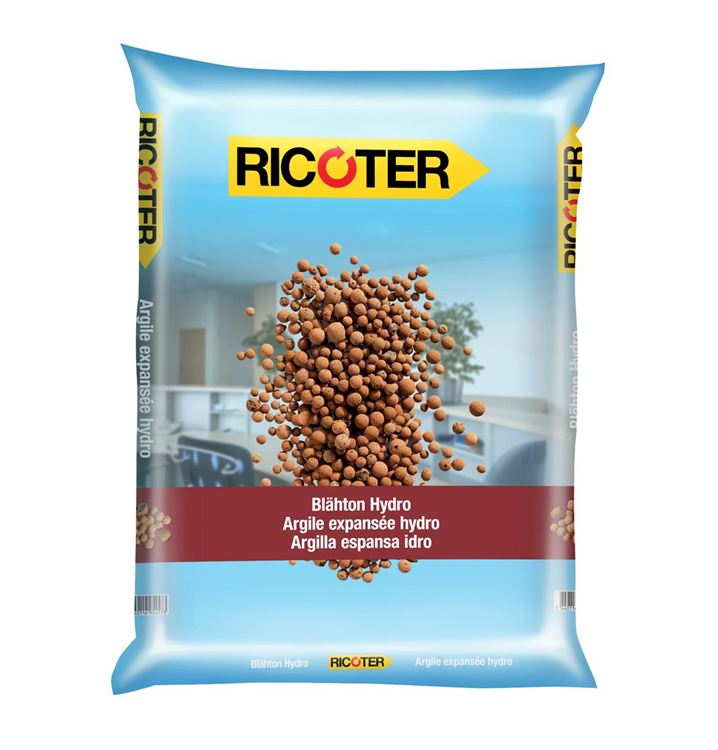 Ricoter Blähton rot 3 Liter Hydro 4-8 mm